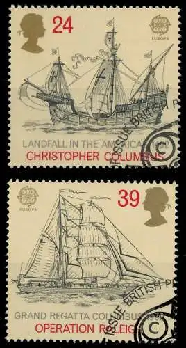 GROSSBRITANNIEN 1992 Nr 1400-1401 gestempelt 5D8FBA