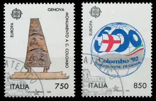 ITALIEN 1992 Nr 2213-2214 gestempelt 5D911E