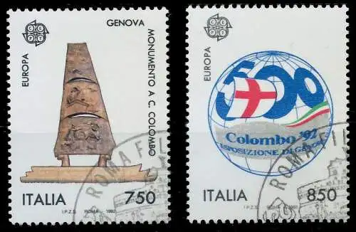 ITALIEN 1992 Nr 2213-2214 gestempelt 5D911A