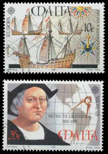 MALTA 1992 Nr 885-886 gestempelt 5D921E