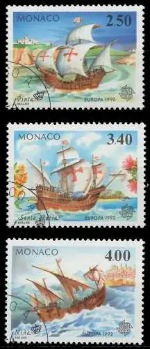MONACO 1992 Nr 2070-2072 gestempelt 5D9232