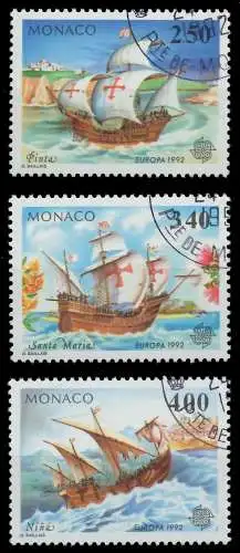 MONACO 1992 Nr 2070-2072 gestempelt 5D923A