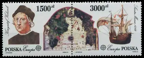 POLEN Nr 3377-3378 postfrisch WAAGR PAAR 5D92BA