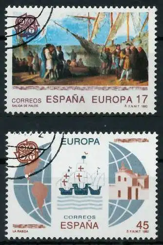 SPANIEN 1992 Nr 3064-3065 gestempelt 5D93F2