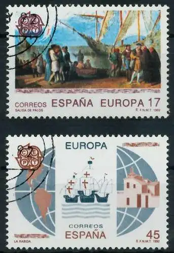 SPANIEN 1992 Nr 3064-3065 gestempelt 5D93E6