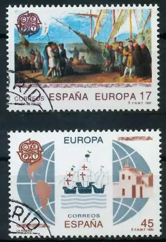 SPANIEN 1992 Nr 3064-3065 gestempelt 5D93EE