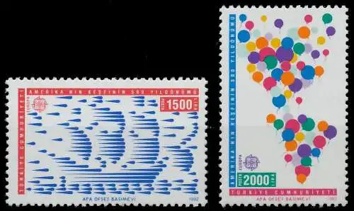 TÜRKEI 1992 Nr 2947-2948 postfrisch S207682