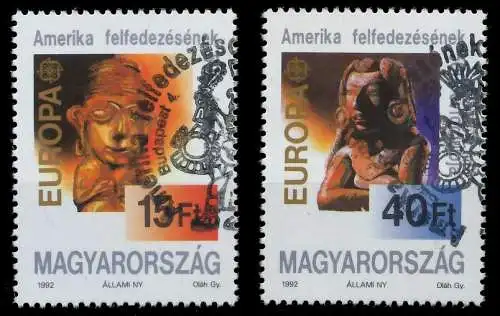 UNGARN 1992 Nr 4195-4196 gestempelt 5DAC0E
