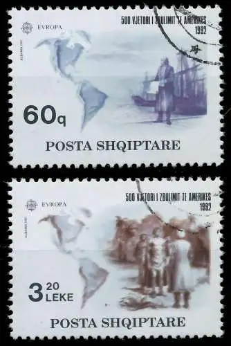 ALBANIEN 1992 Nr 2510-2511 gestempelt 5DAC92