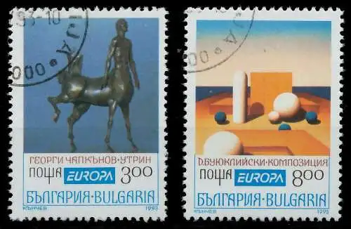 BULGARIEN 1993 Nr 4047-4048 gestempelt 5DAEFA