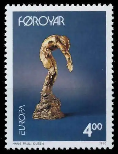 FÄRÖER 1993 Nr 248 postfrisch S20A99A