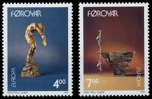 FÄRÖER 1993 Nr 248-249 postfrisch S20A98E