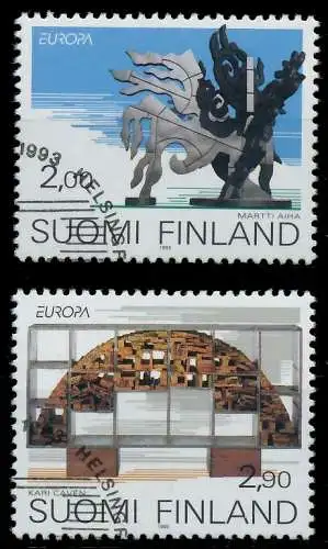 FINNLAND 1993 Nr 1206-1207 gestempelt 5DAF6E