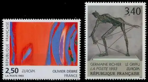 FRANKREICH 1993 Nr 2943-2944 postfrisch S9FB5DA