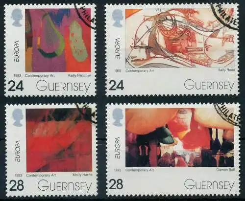 GUERNSEY 1993 Nr 608-611 gestempelt 5DB0DA