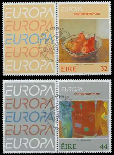 IRLAND 1993 Nr 825-826 zentrisch gestempelt 5DB186