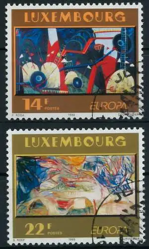 LUXEMBURG 1993 Nr 1318-1319 gestempelt 5DB26A