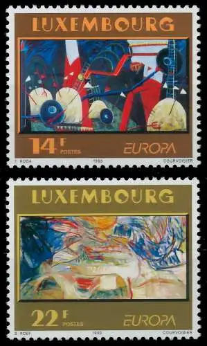 LUXEMBURG 1993 Nr 1318-1319 postfrisch S20AC9A