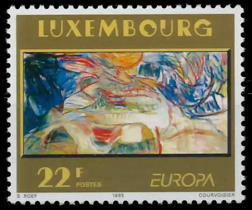 LUXEMBURG 1993 Nr 1319 postfrisch 5DB272