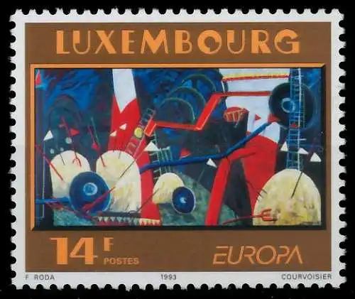 LUXEMBURG 1993 Nr 1318 postfrisch 5DB26E