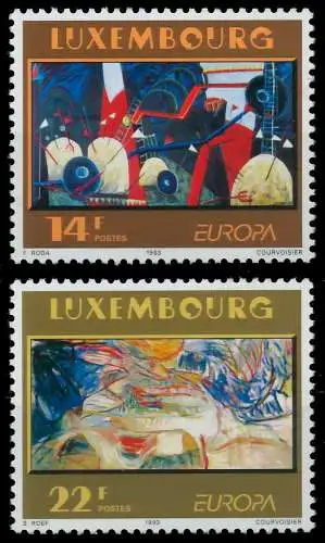 LUXEMBURG 1993 Nr 1318-1319 postfrisch S20AC96