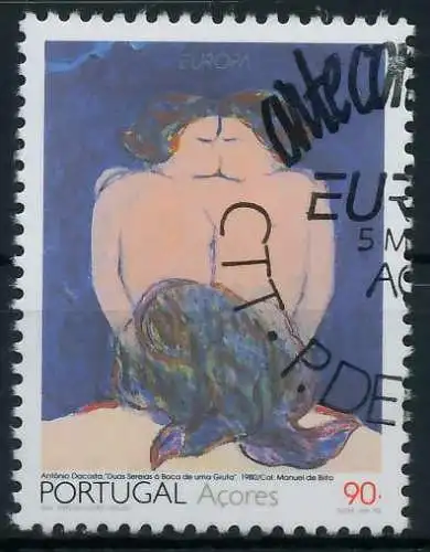 AZOREN 1990-1999 Nr 434 gestempelt 5DB37E