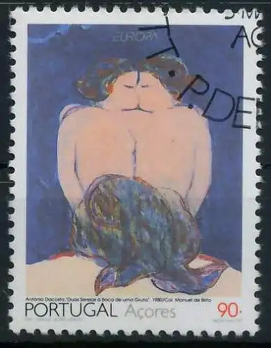 AZOREN 1990-1999 Nr 434 gestempelt 5DB37A