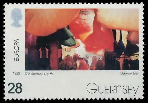 GUERNSEY 1993 Nr 611 postfrisch S20DEF6