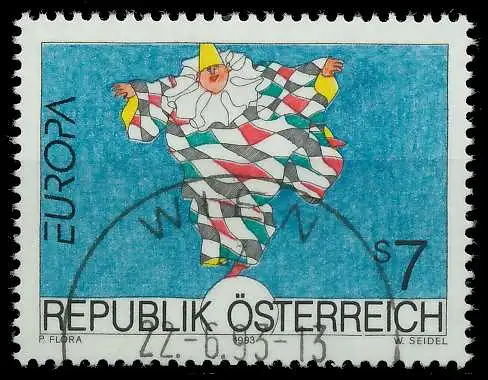 ÖSTERREICH 1993 Nr 2095 gestempelt 5DFCE2