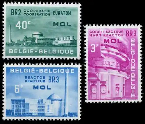 BELGIEN 1961 Nr 1255-1257 postfrisch S20DF72