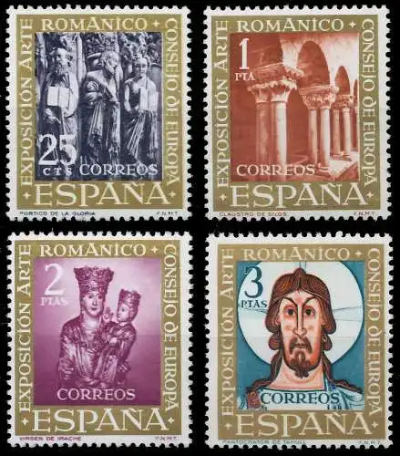 SPANIEN 1961 Nr 1260-1263 postfrisch S20DFAA