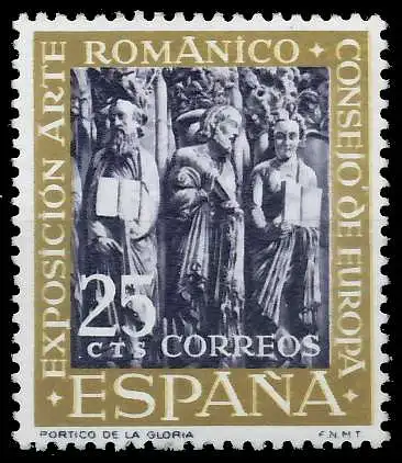 SPANIEN 1961 Nr 1260 postfrisch 5DFD4A