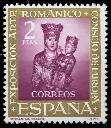 SPANIEN 1961 Nr 1262 postfrisch S20DFBE