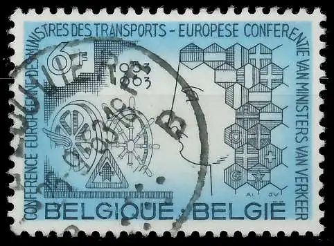 BELGIEN 1963 Nr 1313 gestempelt 5DFDEE
