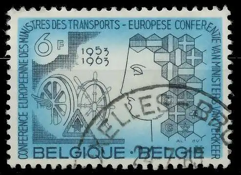 BELGIEN 1963 Nr 1313 gestempelt 5DFE02