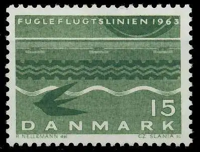 DÄNEMARK 1963 Nr 413x postfrisch S20E086