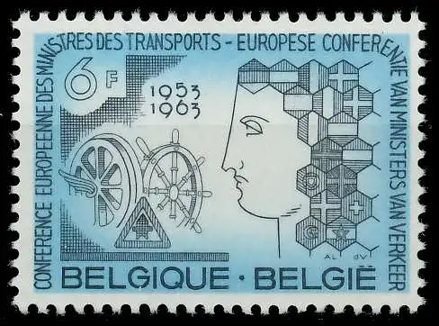 BELGIEN 1963 Nr 1313 postfrisch S20E066