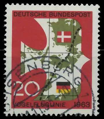 BRD BUND 1963 Nr 399 gestempelt 5DFE26