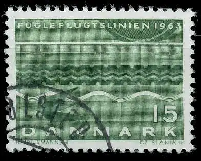 DÄNEMARK 1963 Nr 413x gestempelt 5DFE32