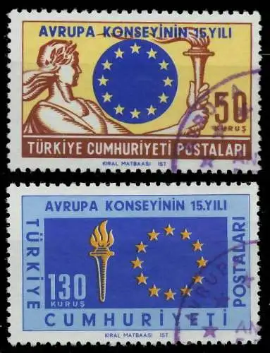 TÜRKEI 1964 Nr 1901-1902 gestempelt 5DFFC2