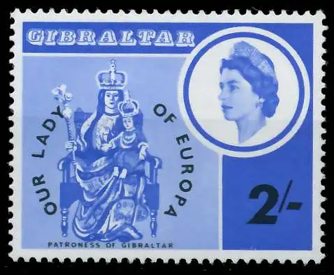 GIBRALTAR 1966 Nr 184 postfrisch S20E2CA