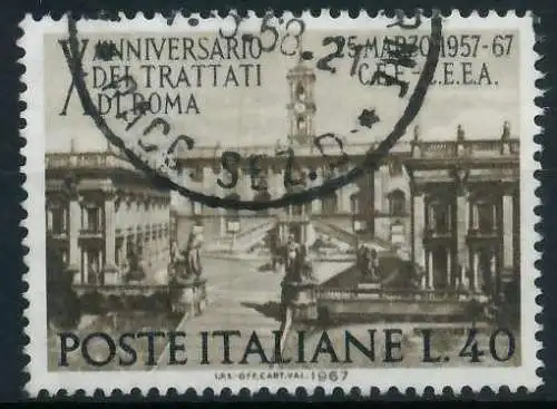 ITALIEN 1967 Nr 1221 gestempelt 5E014E