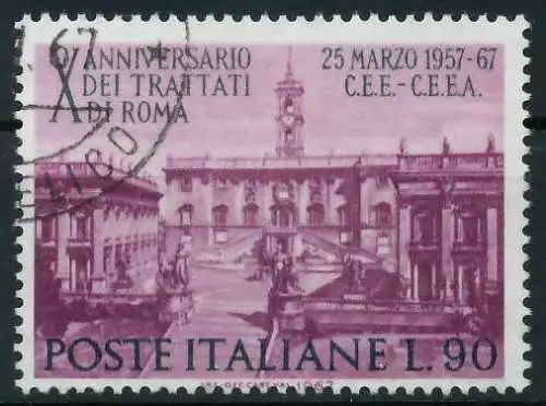 ITALIEN 1967 Nr 1222 gestempelt 5E0172