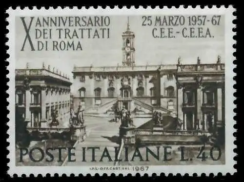 ITALIEN 1967 Nr 1221 postfrisch S20E39E