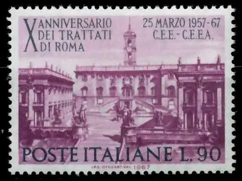 ITALIEN 1967 Nr 1222 postfrisch 5E013E