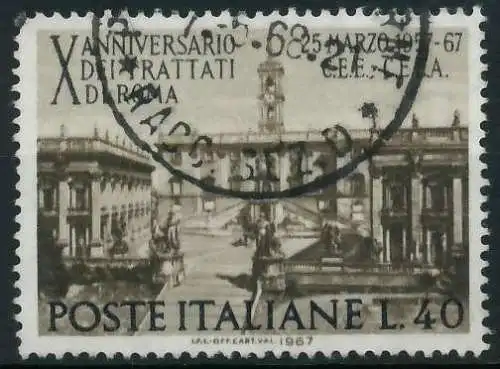 ITALIEN 1967 Nr 1221 gestempelt 5E0152