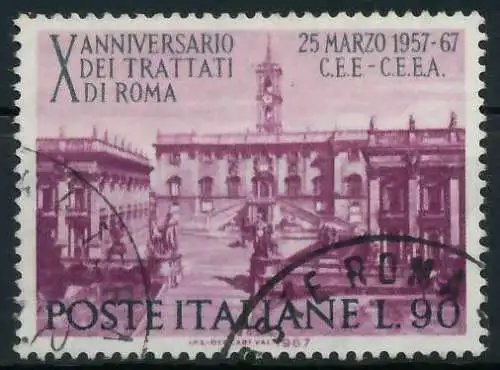 ITALIEN 1967 Nr 1222 gestempelt 5E016A