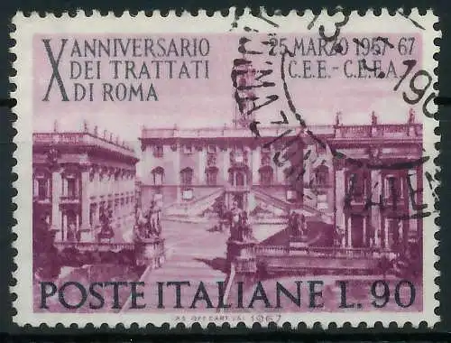 ITALIEN 1967 Nr 1222 gestempelt 5E0162