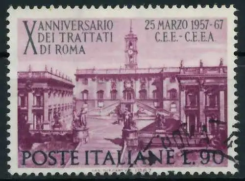 ITALIEN 1967 Nr 1222 gestempelt 5E0176