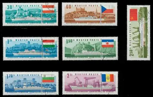 UNGARN 1967 Nr 2323A-2329A gestempelt 5E027A